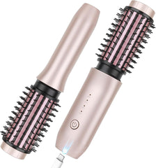 Cordless Curling Iron Brush – Mini, Negative Ion