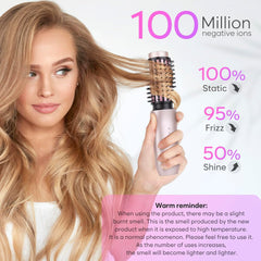 Cordless Curling Iron Brush – Mini, Negative Ion