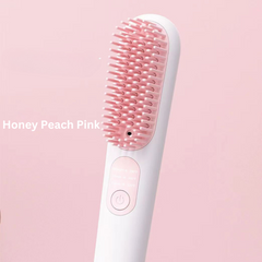 Rechargeable Hair Straightening Brush – Negative Ion