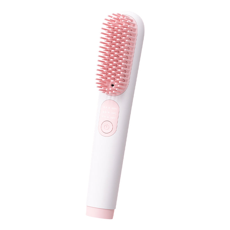 Rechargeable Hair Straightening Brush – Negative Ion